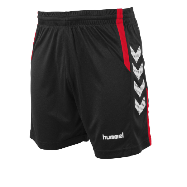 Hummel Atomix Short Zwart/Rood Kids/Heren