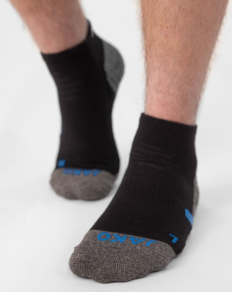 Jako Dropshot Korte Trainingssocks - Zwart