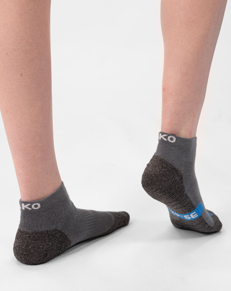 Jako Dropshot Korte Trainingssocks - Grijs