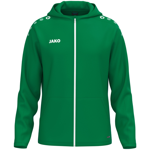 Jako BSA Jacket With Hood Green