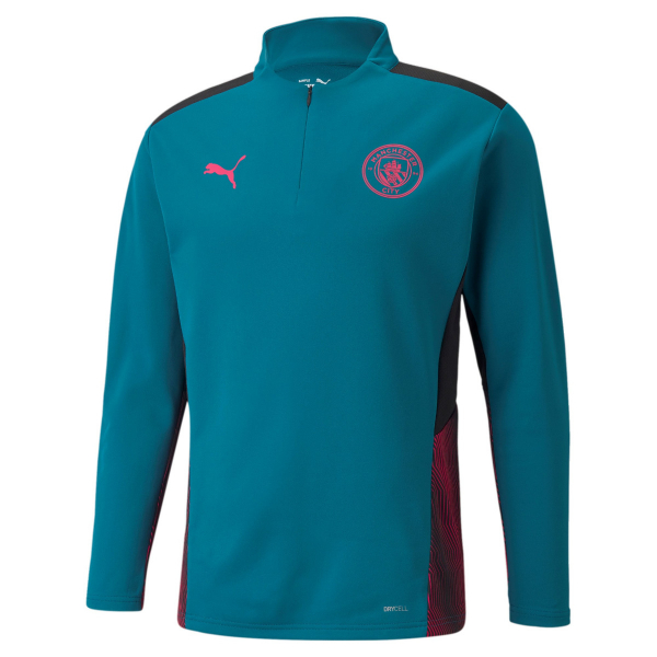 MCFC TRAINING 1/4 ZIP TOP 21/22