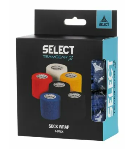 SOCK WRAP 4/PACK ZWART